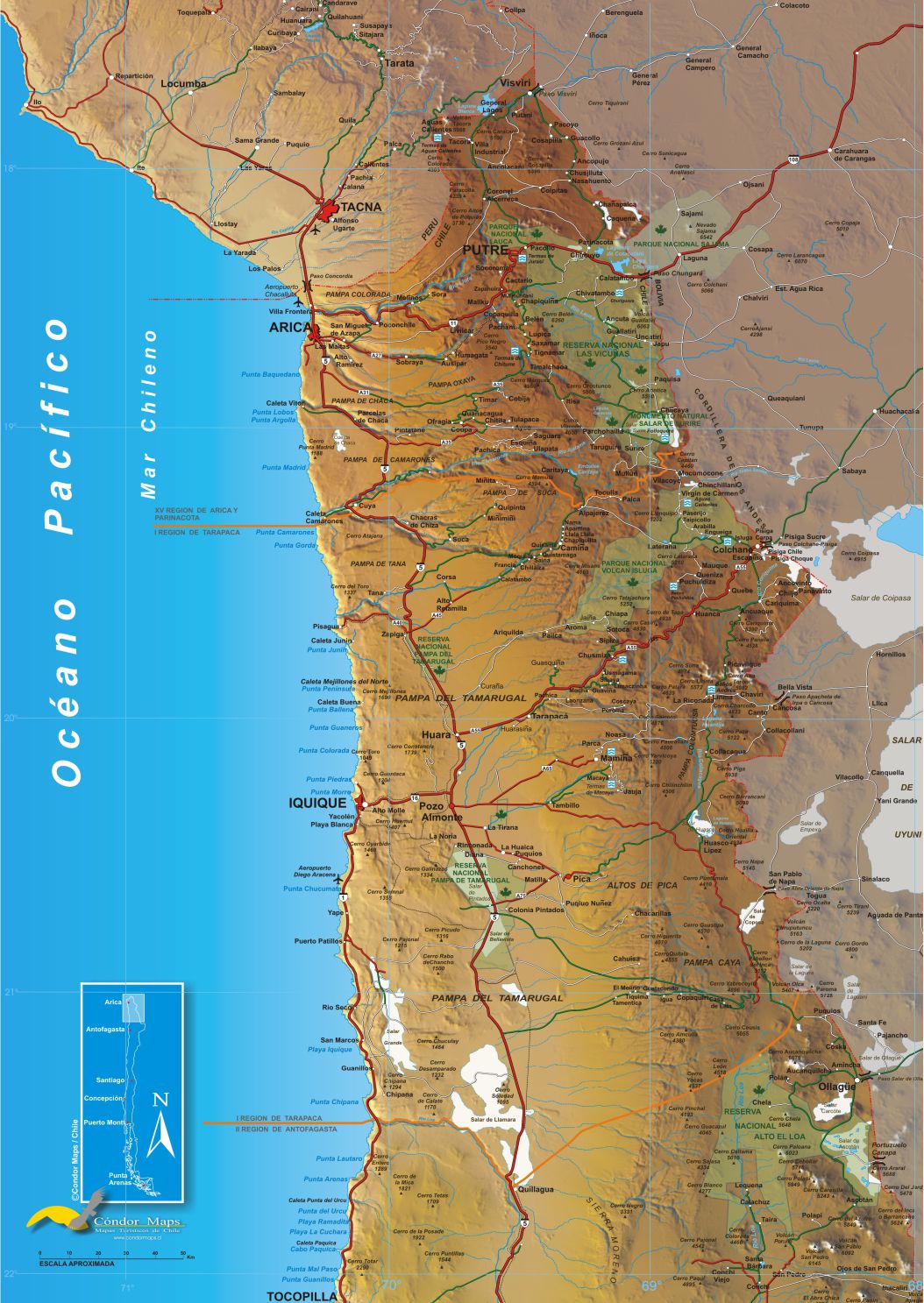 Chile Karte 02